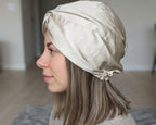 The Glow : Bonnet en soie de mûrier ultra-douce, 25 momme, 6A